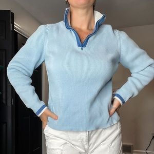 Vintage Tommy Hilfigure Ribbed 100% Cotton Sweater